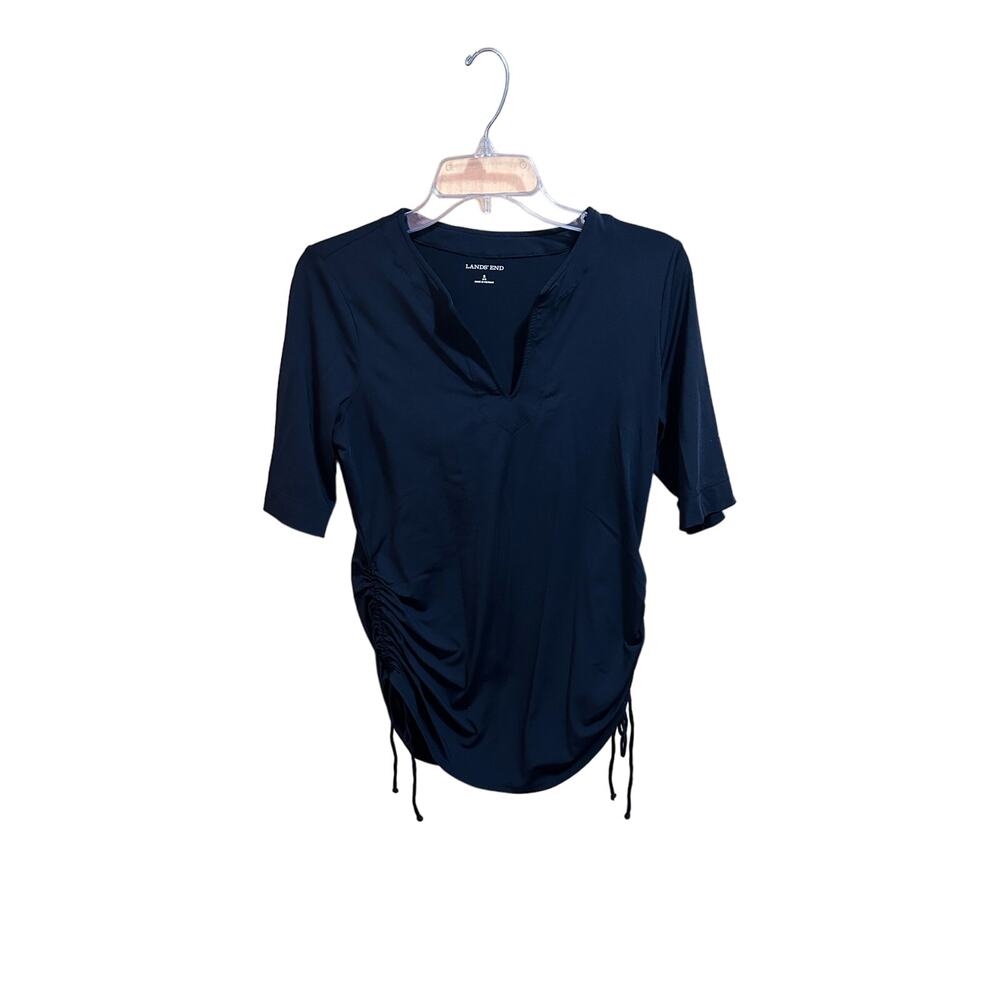 Lands End Black Bathing suit Top - Women’s S